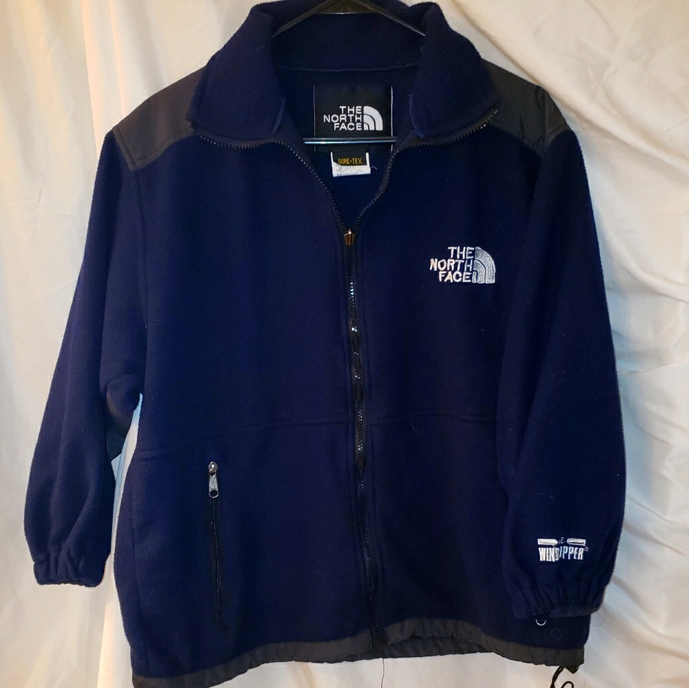 North Face Navy Fleece